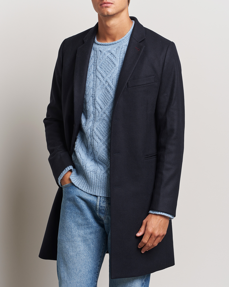 Homme | Vestes Contemporaines | PS Paul Smith | Wool Coat Navy