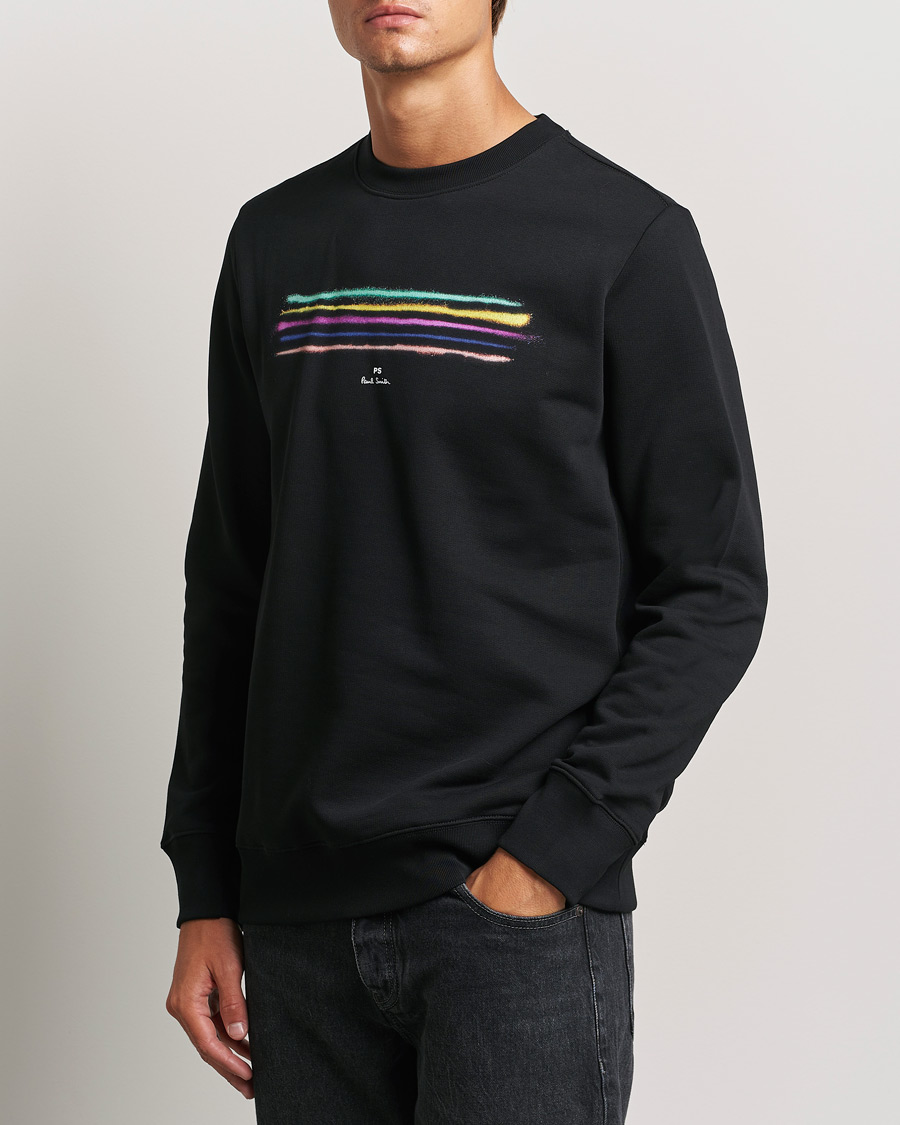 Homme |  | PS Paul Smith | Zebra Crew Neck Sweatshirt Black