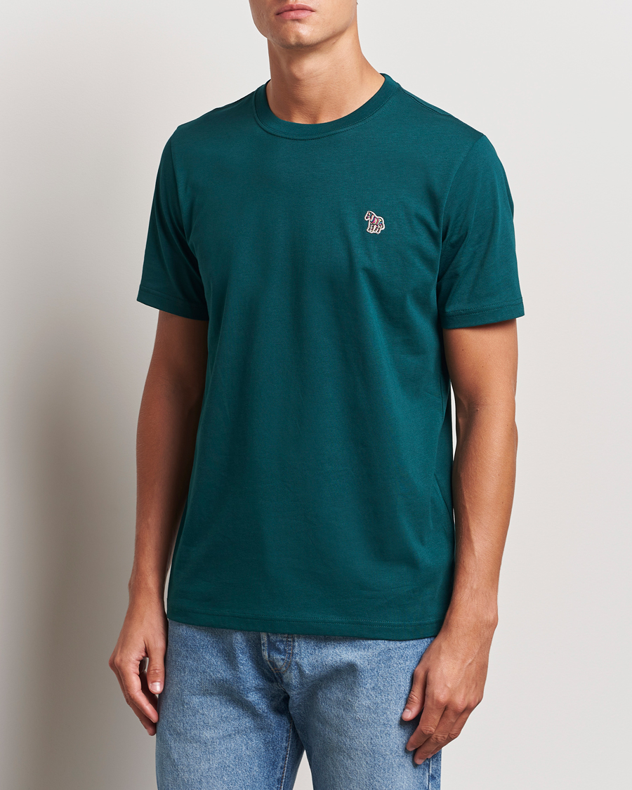 Homme |  | PS Paul Smith | Organic Cotton Zebra T-Shirt Green