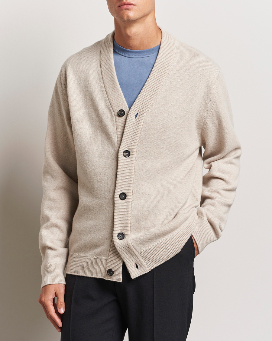 Homme |  | PS Paul Smith | Merino Wool Cardigan Off White