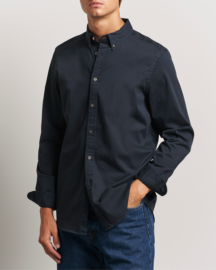 Homme |  | PS Paul Smith | Regular Fit Cotton Shirt Navy