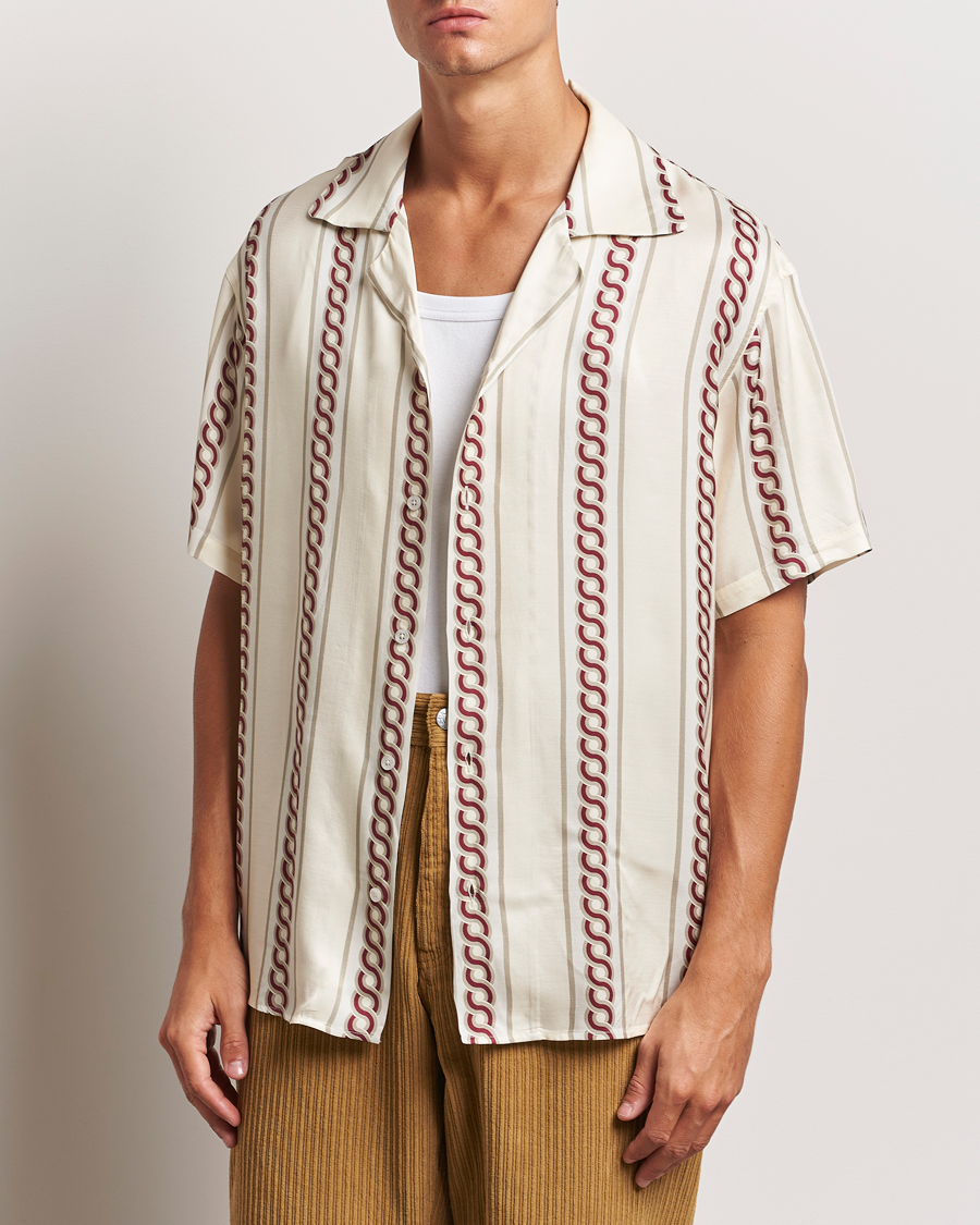 Homme | Casual | Drôle de Monsieur | Link Cuban Shirt Ecru