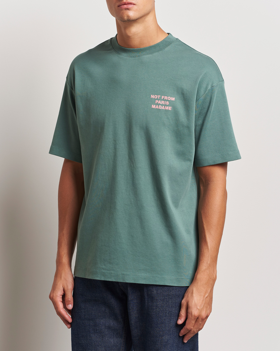 Homme |  | Drôle de Monsieur | Slogan T-Shirt Dark Green