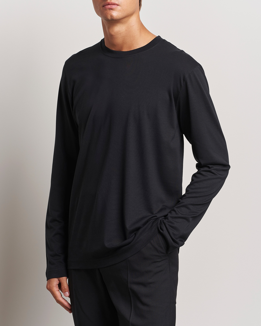 Homme |  | CDLP | Midweight Long Sleeve T-Shirt Black