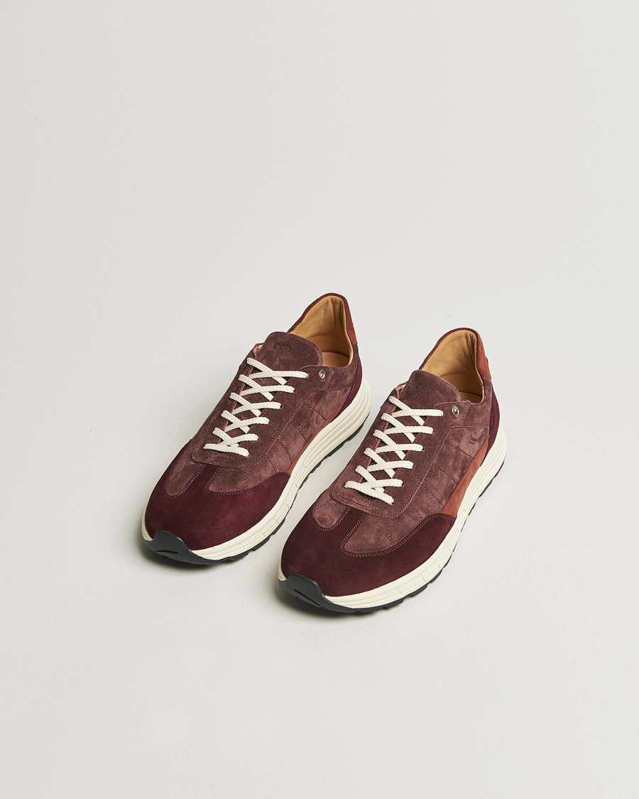 Homme |  | CQP | Renna Suede Runner Burgundy