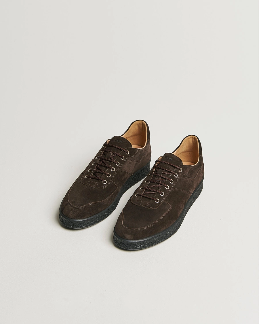 Homme |  | CQP | Roamer Suede Sneaker Chocolate Brown