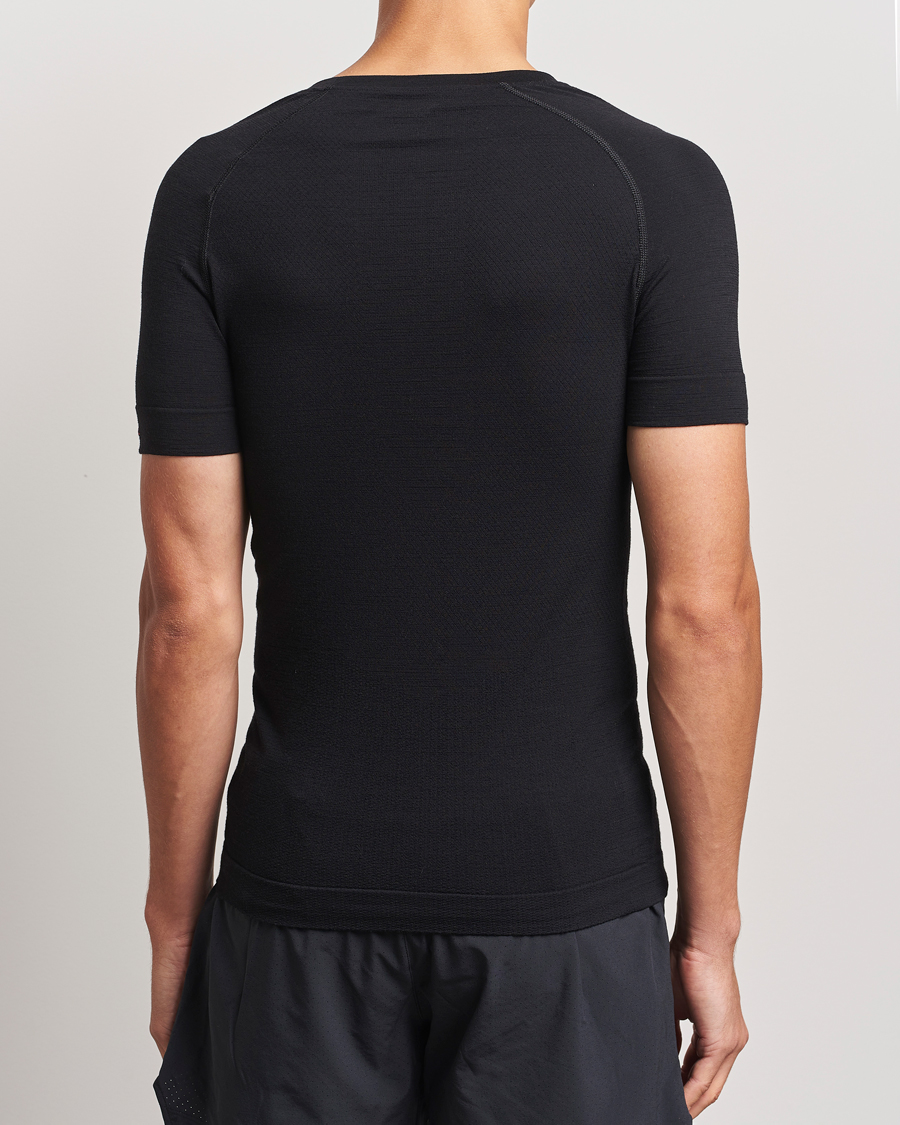 Homme | T-shirts À Manches Courtes | Falke Sport | Wool Tech Light T-Shirt Black