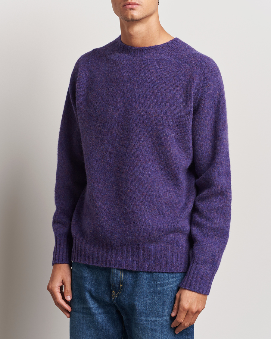 Homme |  | Howlin\' | Brushed Wool Sweater Lavender