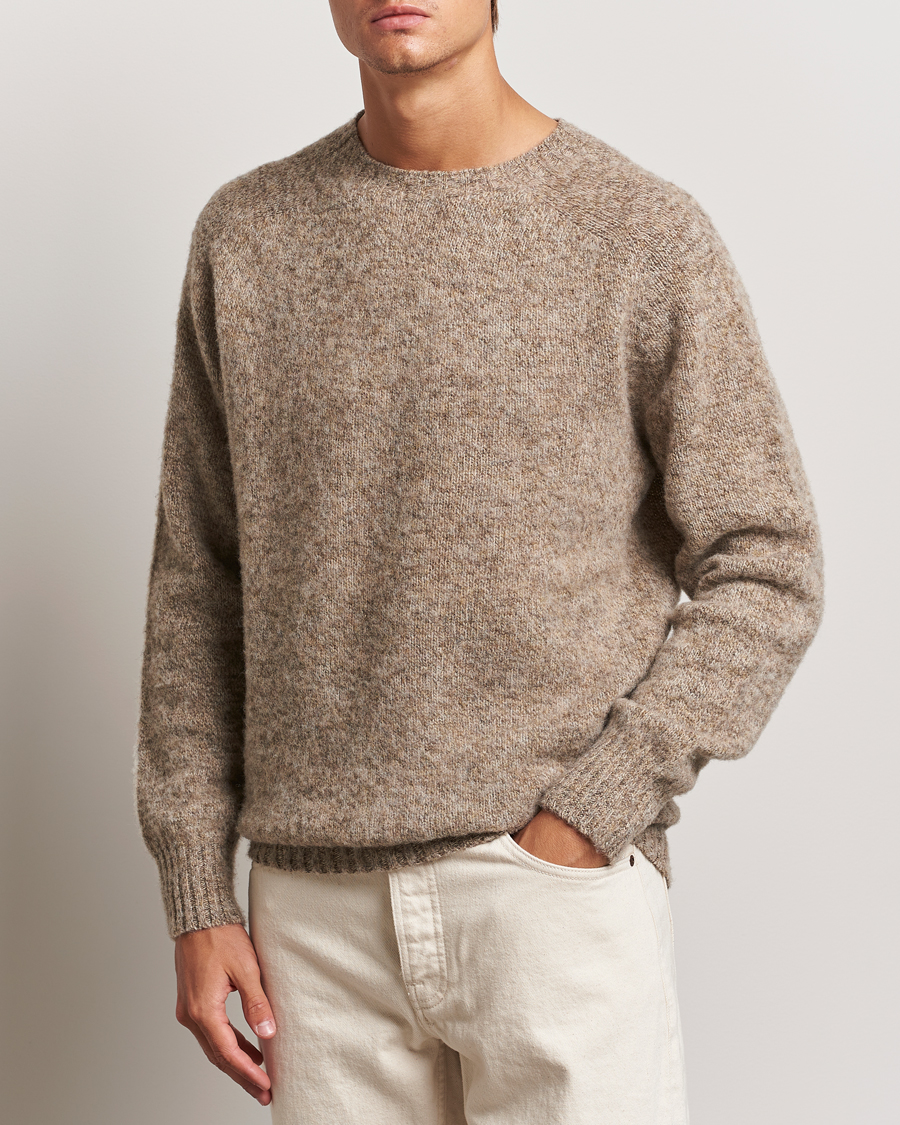 Homme |  | Howlin\' | Brushed Wool Sweater Mixed Shrooms