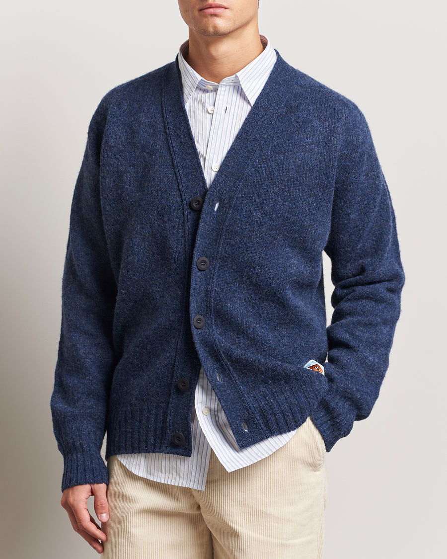 Homme |  | Howlin\' | Shaggy Bear Cardigan Denim