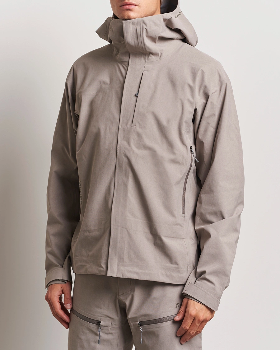 Homme |  | Houdini | Five To Nine Waterproof Shell Jacket Morning Haze