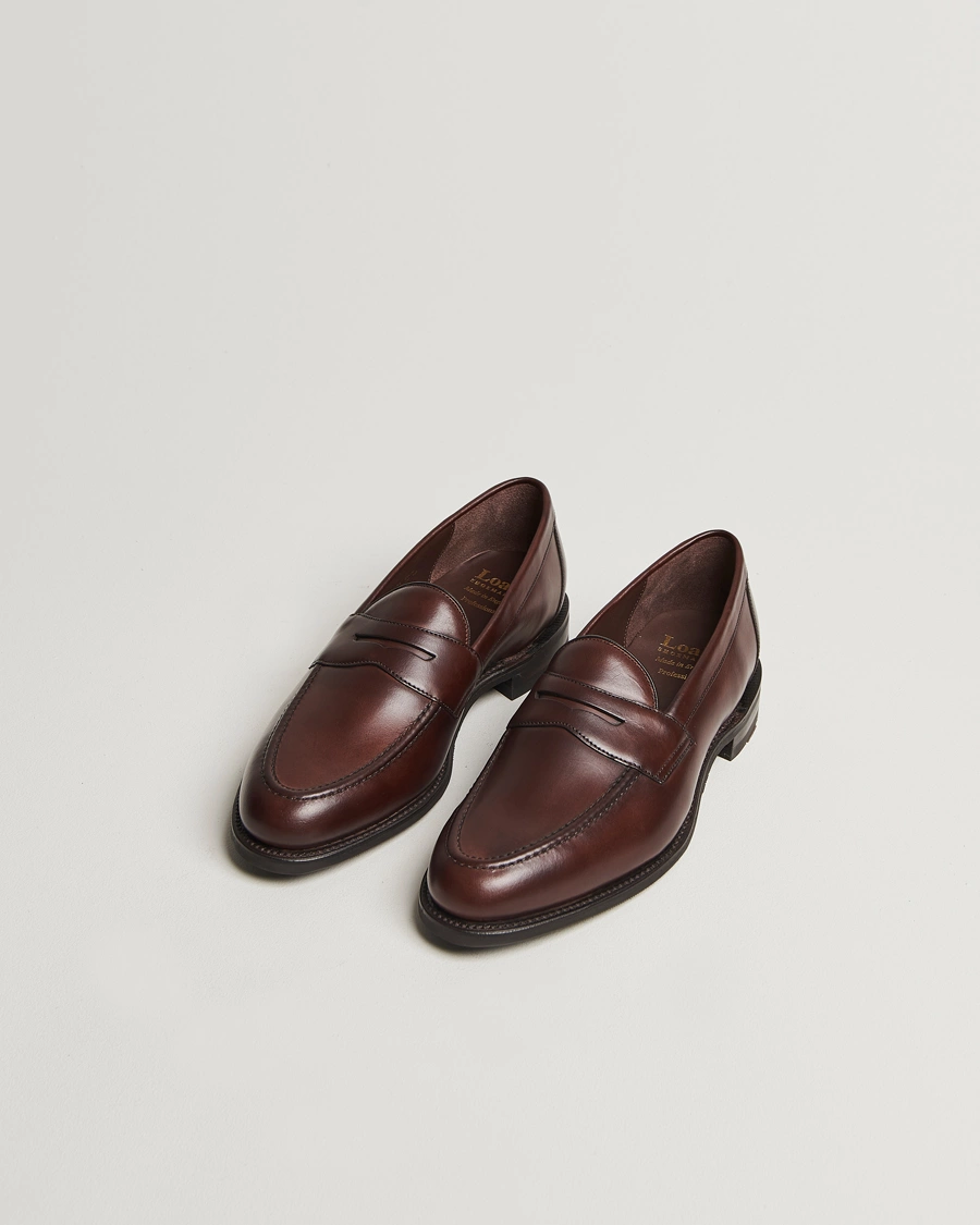 Homme |  | Loake 1880 | Imperial Penny Loafer Dark Brown