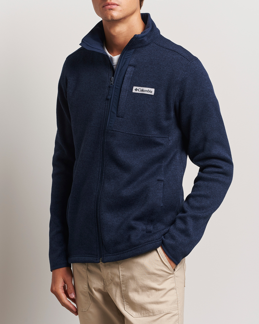 Homme |  | Columbia | Sweater Weather Fleece Jacket Collegate Navy Heather