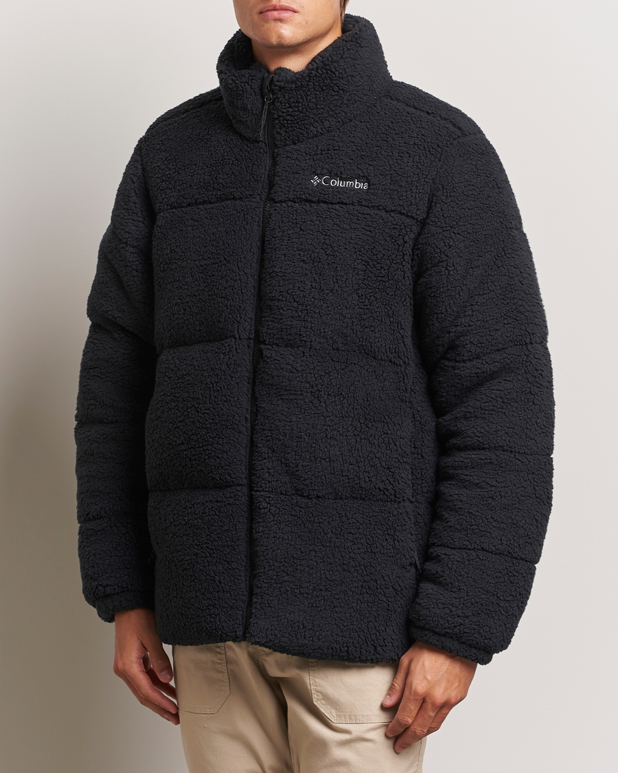 Homme |  | Columbia | Puffect Sherpa Jacket Black