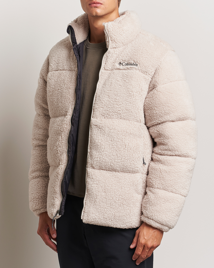 Homme |  | Columbia | Puffect Sherpa Jacket Dark Stone