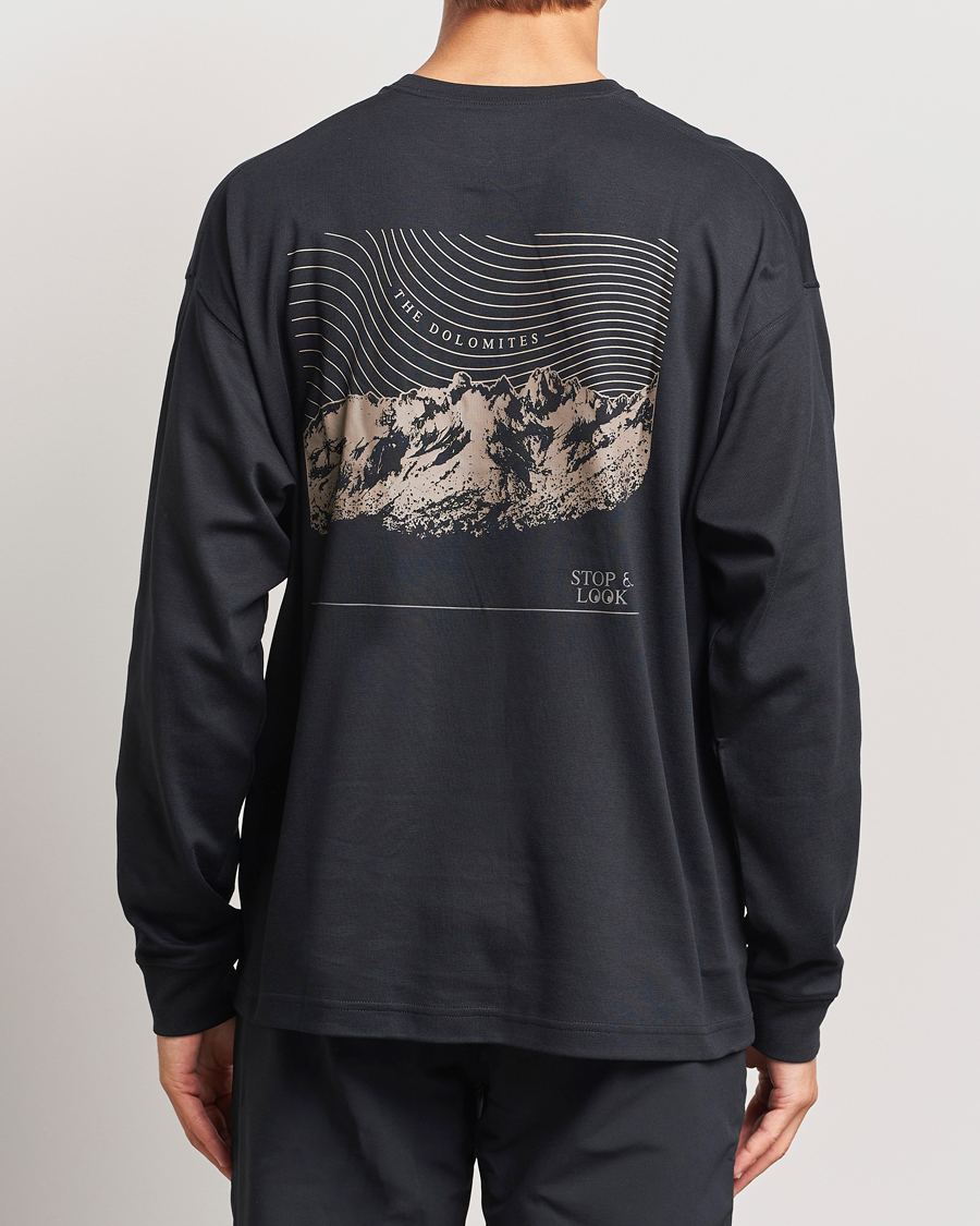 Homme |  | Columbia | Duxbery Relaxed Long Sleeve T-Shirt Black