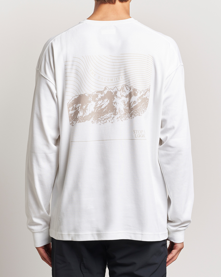 Homme |  | Columbia | Duxbery Relaxed Long Sleeve T-Shirt White