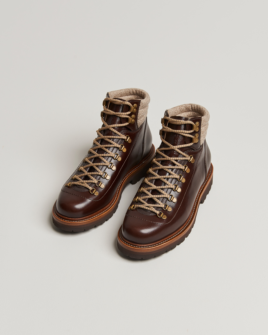 Homme |  | Brunello Cucinelli | Winter Boots Dark Brown Calf