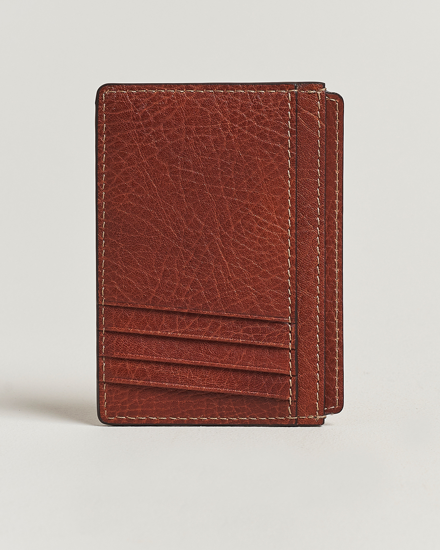 Homme |  | Brunello Cucinelli | Grain Leather Cardholder Cognac