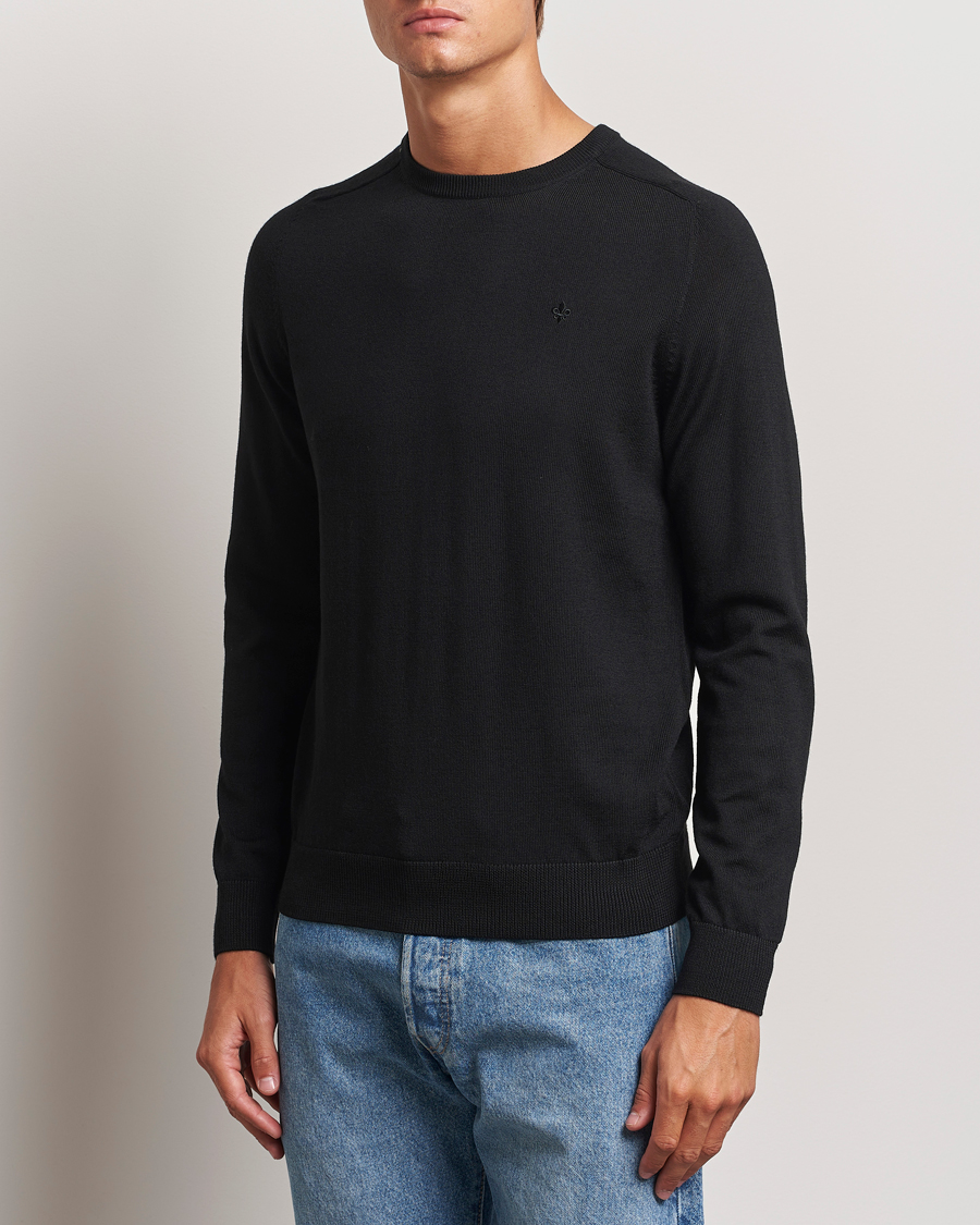 Homme |  | Morris | Merino O-neck Black