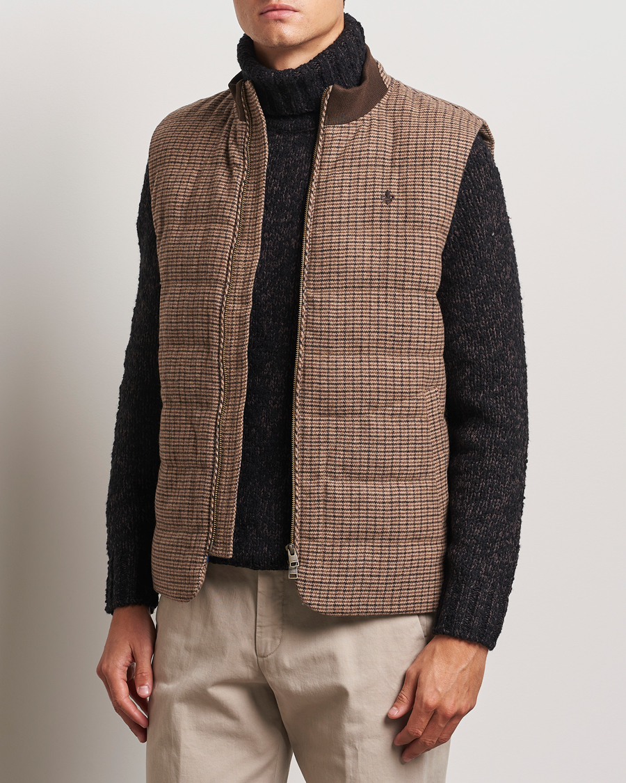 Homme |  | Morris | Welch Wool Gilet Brown