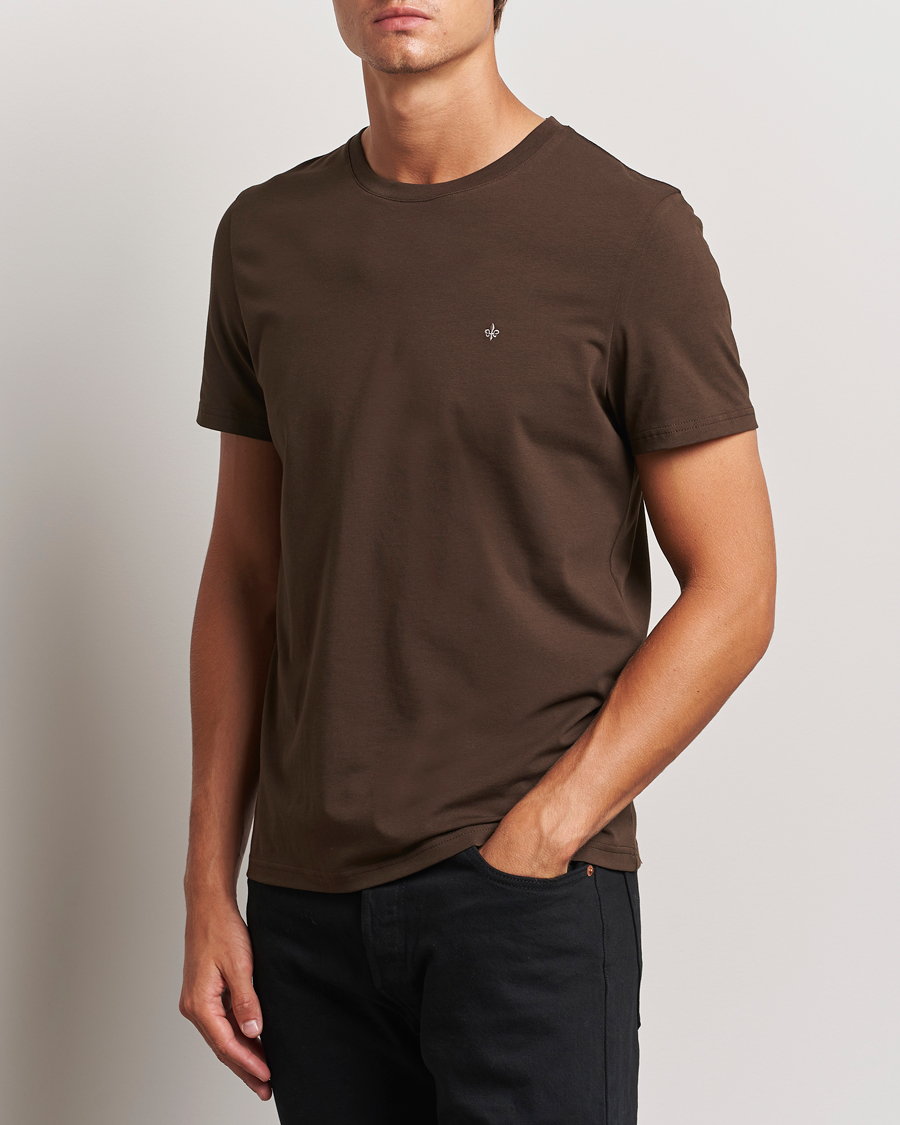 Homme |  | Morris | James Crew Neck Tee Brown