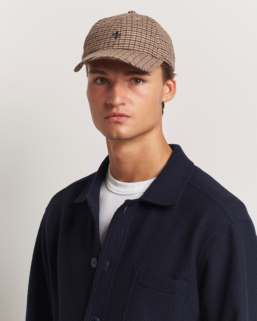 Homme |  | Morris | Lily Check Cap Brown