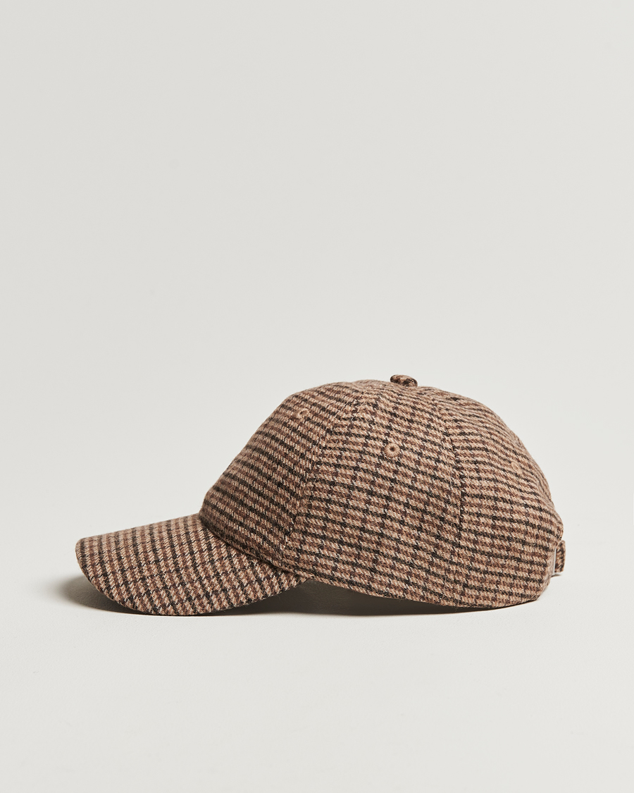 Homme |  | Morris | Lily Check Cap Brown