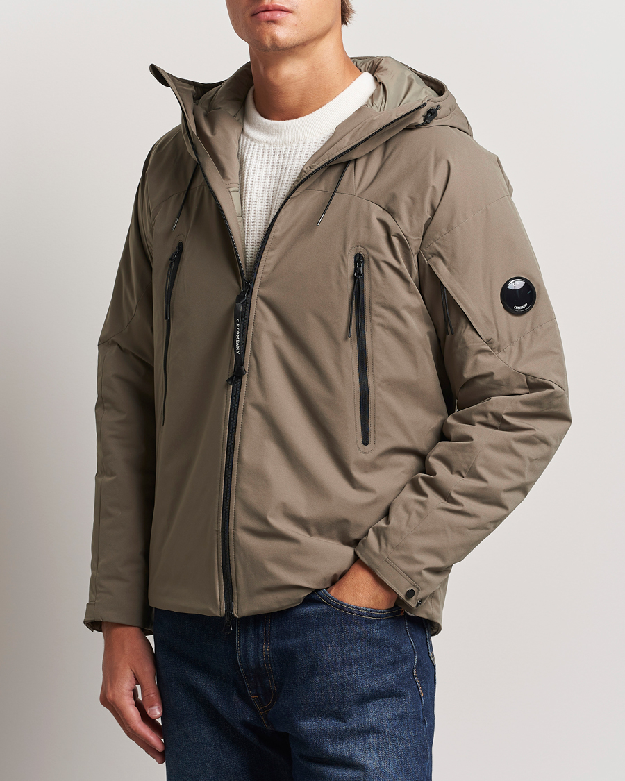 Homme |  | C.P. Company | Pro-Tec Lightweight Padded Jacket Mud Green