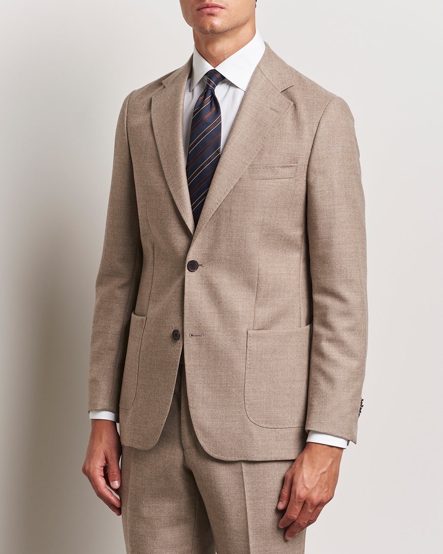 Homme |  | Morris Heritage | Prestige Flannel Blazer Khaki