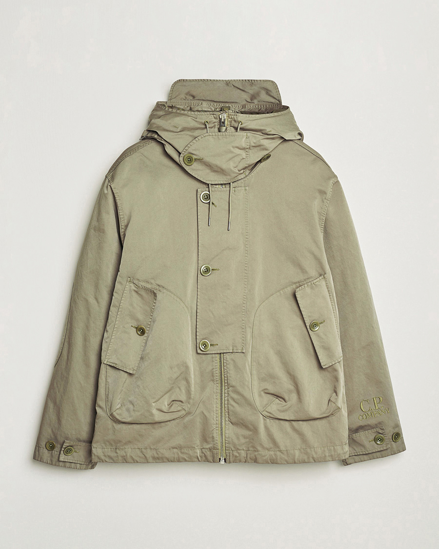 Homme | Manteaux Et Vestes | C.P. Company | Micro Kei Padded Jacket Dark Taupe