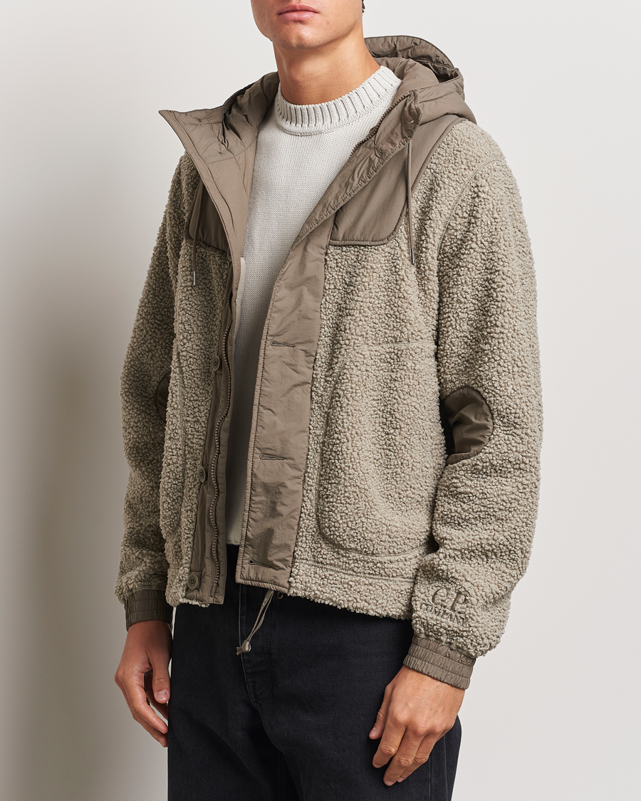 Homme |  | C.P. Company | Polar Shell Fleece Jacket Beige