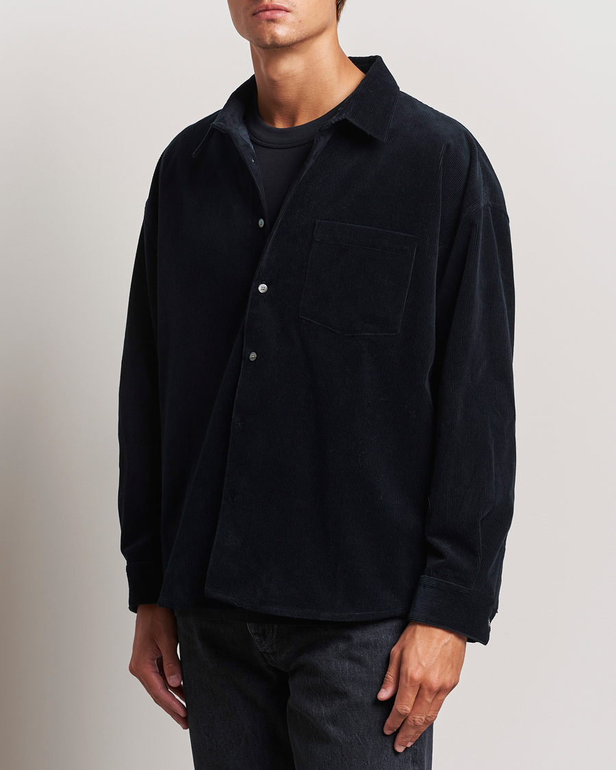 Homme |  | FRAME | Relaxed Corduroy Overshirt Dark Navy