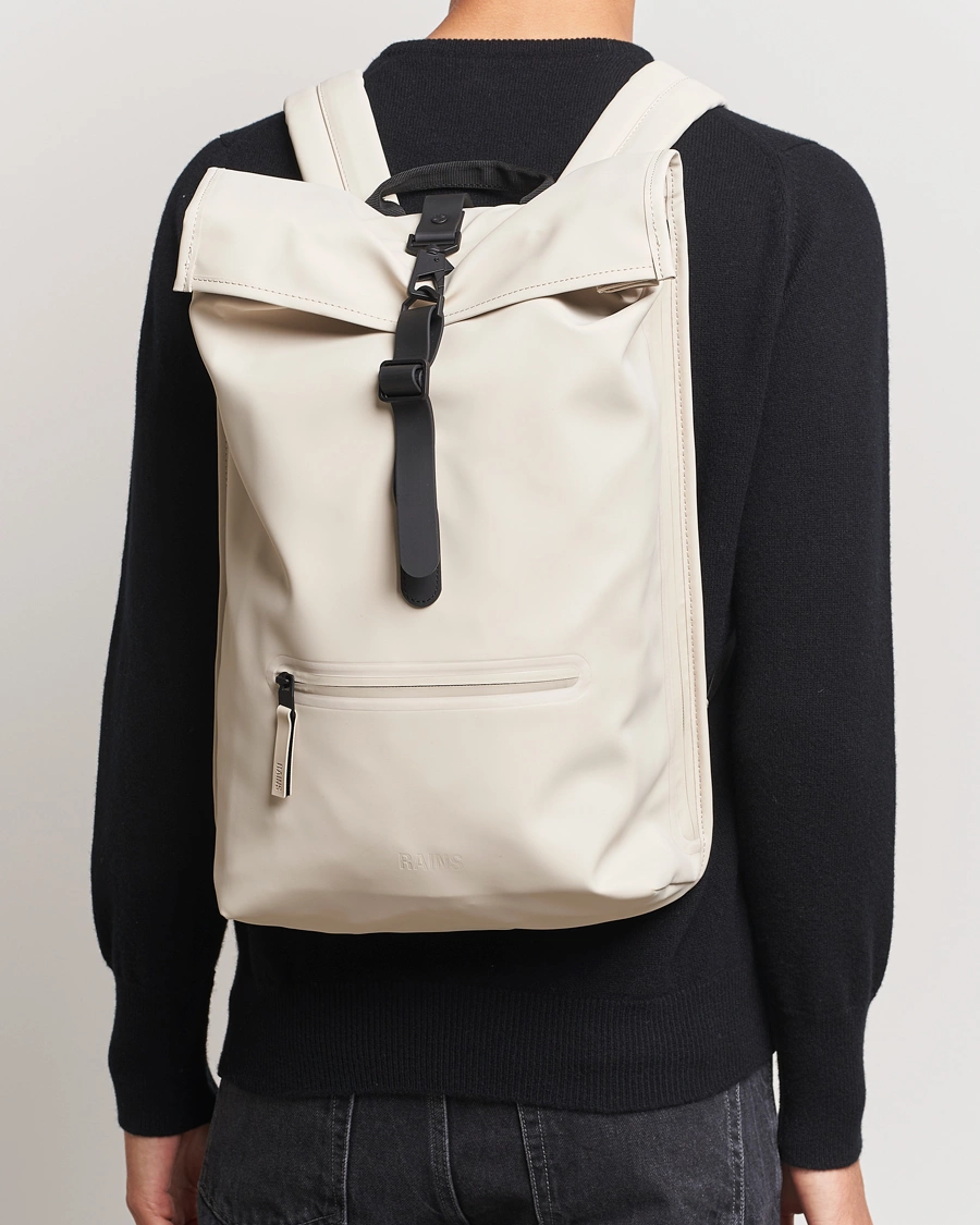 Homme |  | RAINS | Rolltop Rucksack Dune