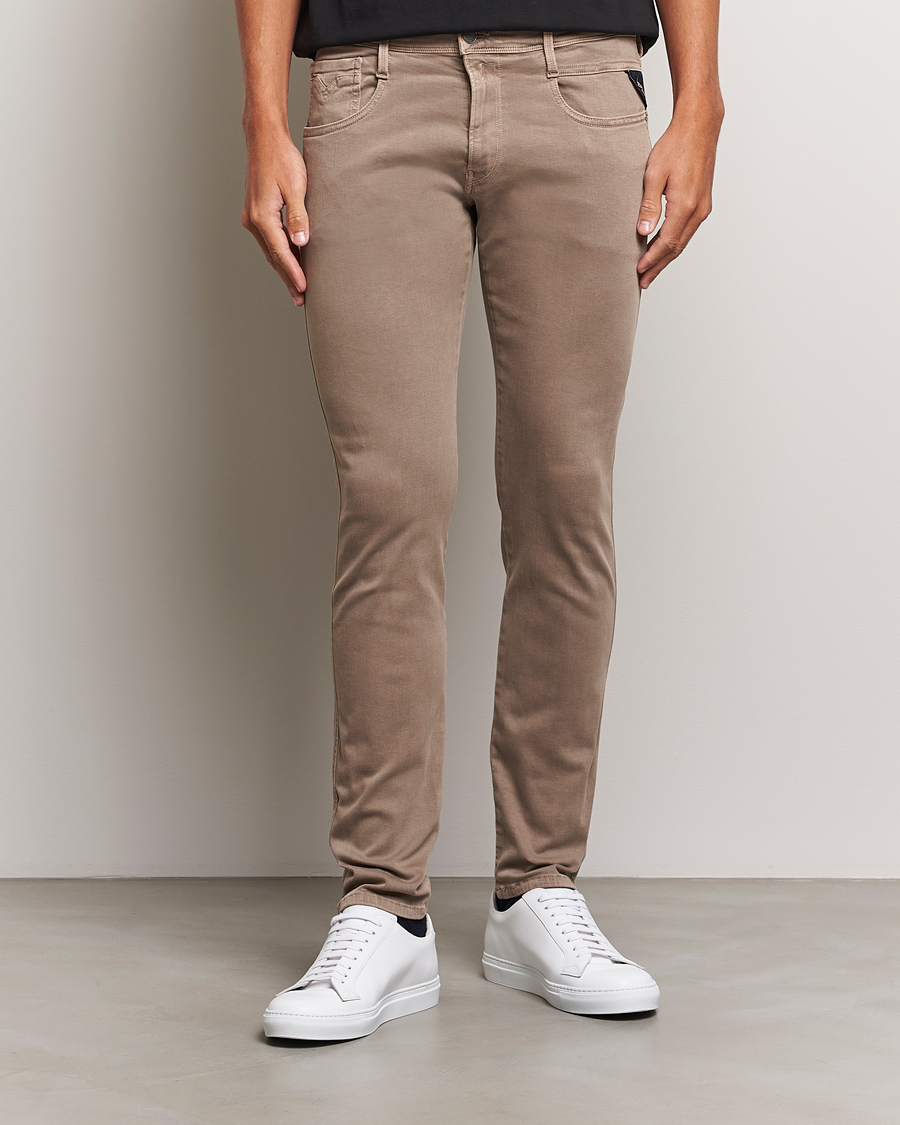 Homme | Vêtements | Replay | Anbass Hyperflex X.Lite 5-Pocket Pants Sand
