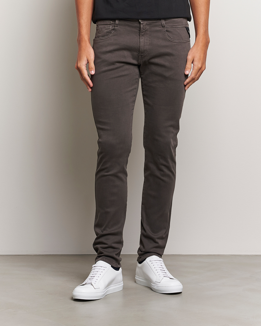 Homme | Vêtements | Replay | Anbass Hyperflex X.Lite 5-Pocket Pants Wood Grey