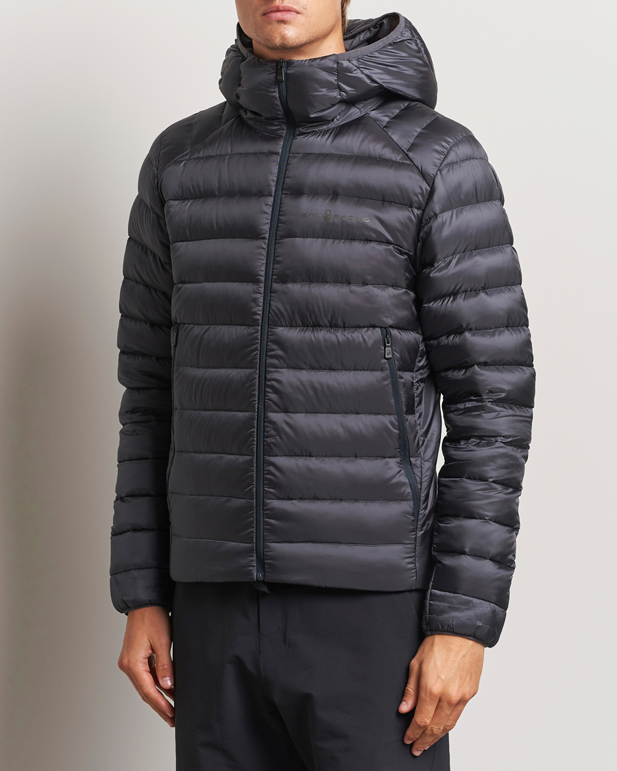 Homme |  | Sail Racing | Spray Down Hooded Jacket Dark Steel Blue