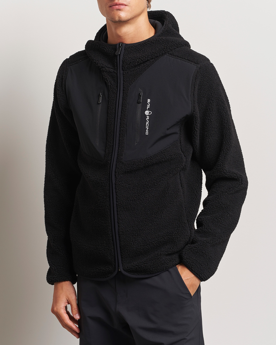 Homme |  | Sail Racing | Patrol Pile Full Zip Hoodie Carbon