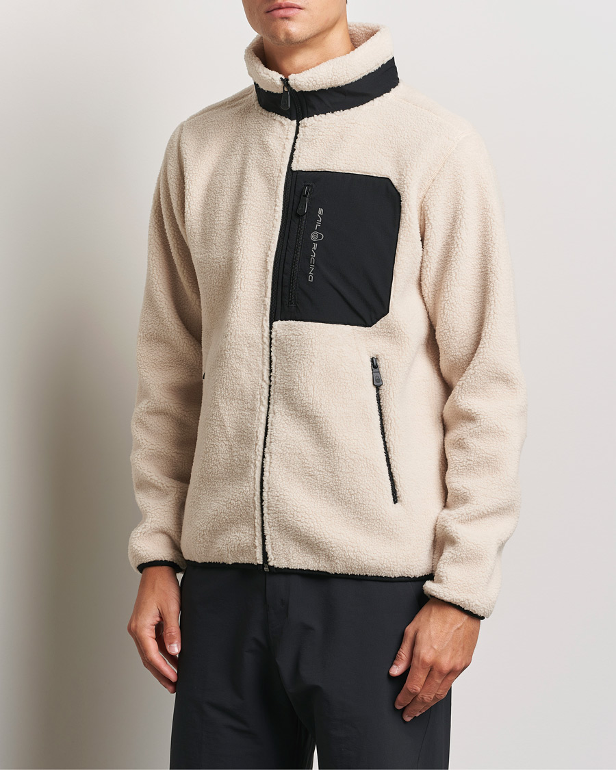 Homme | Full-zip | Sail Racing | Bowman Pile Full Zip Ivory