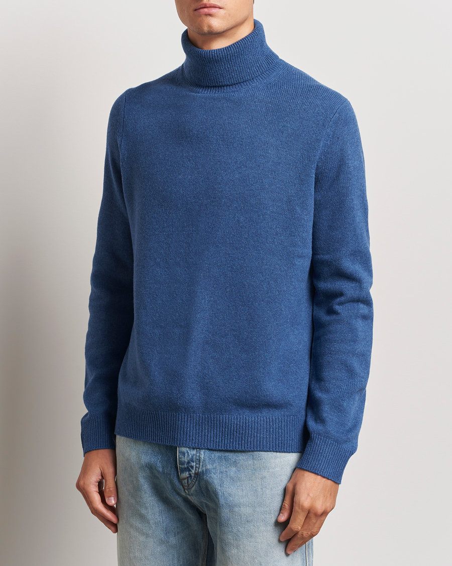 Homme | Pulls Et Tricots | Samsøe Samsøe | Isak Knitted Turtleneck True Navy