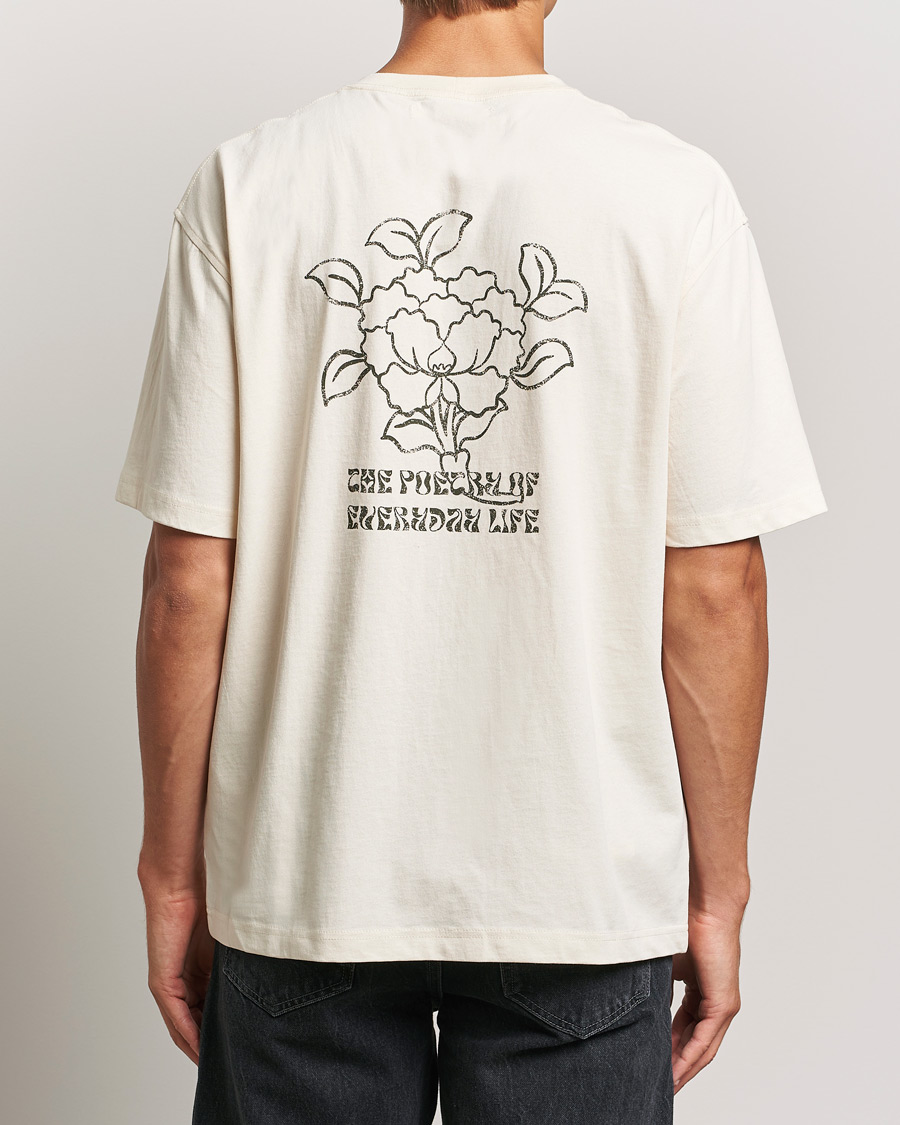 Homme |  | Samsøe Samsøe | Poetry Printed T-Shirt Neutral Lotus