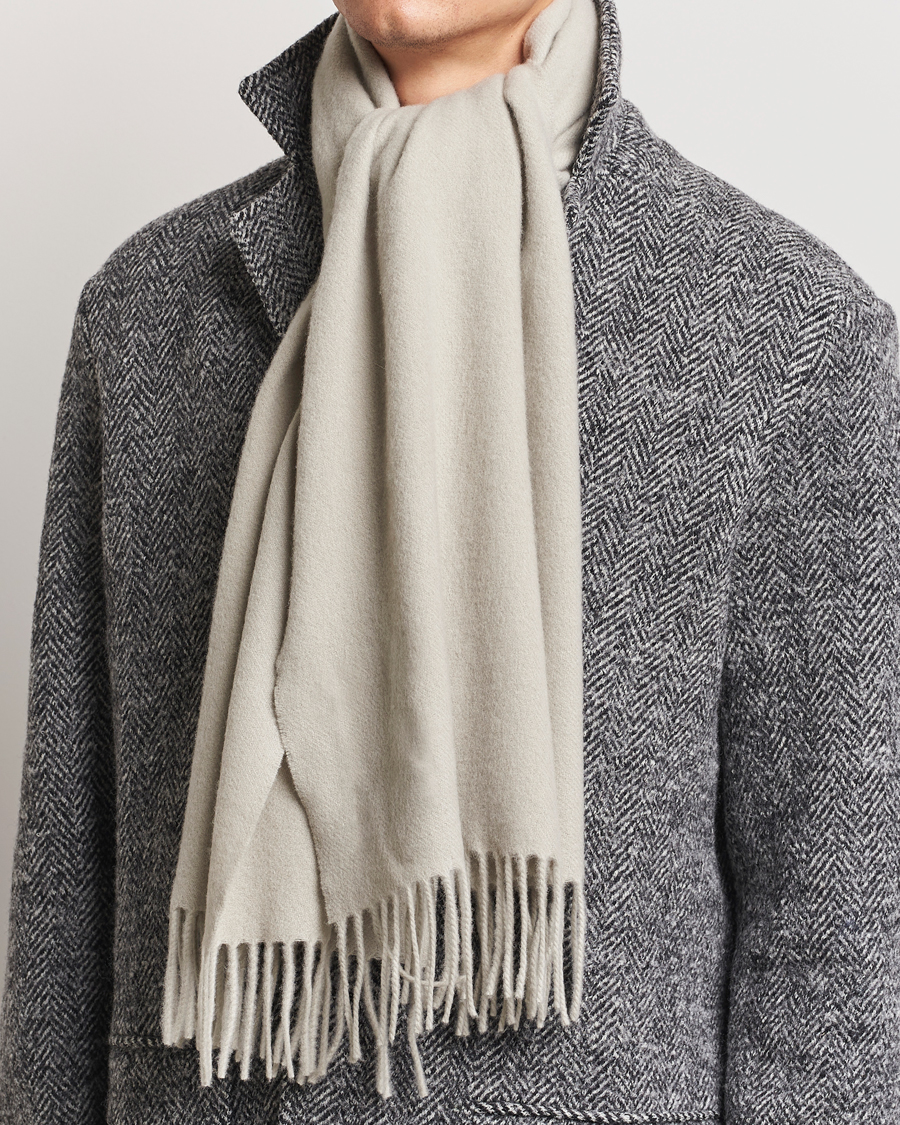 Homme |  | Samsøe Samsøe | Efin Wool Scarf Abbey Stone