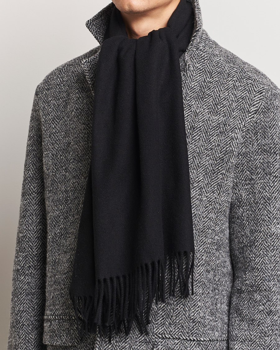 Homme |  | Samsøe Samsøe | Efin Wool Scarf Black