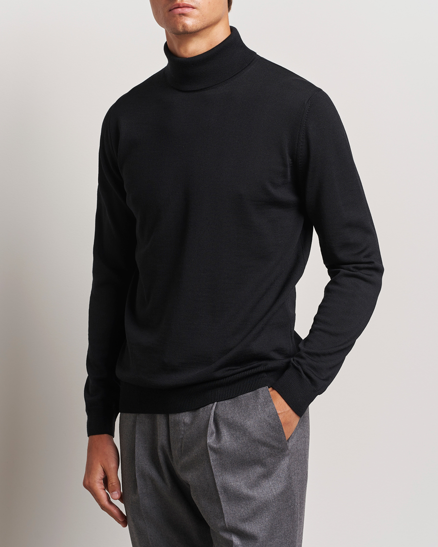 Homme |  | Stenströms | Merino Rollneck Black