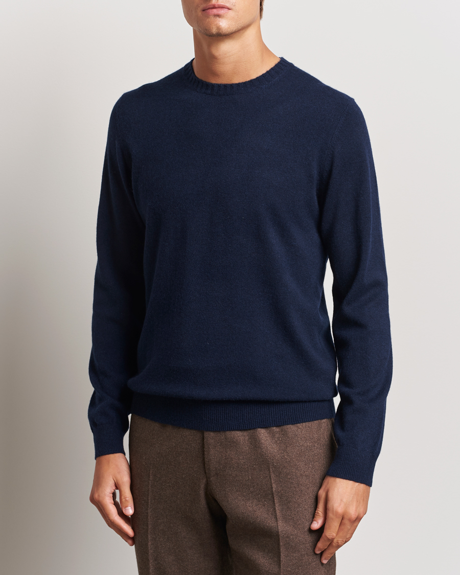 Homme |  | Stenströms | Cashmere Crewneck Navy