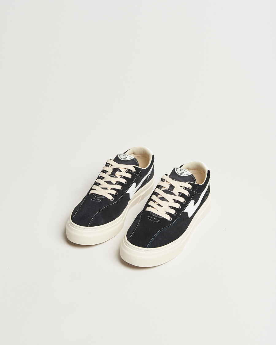 Homme |  | Stepney Workers Club | Dellow S-Strike Suede Sneaker Black/White