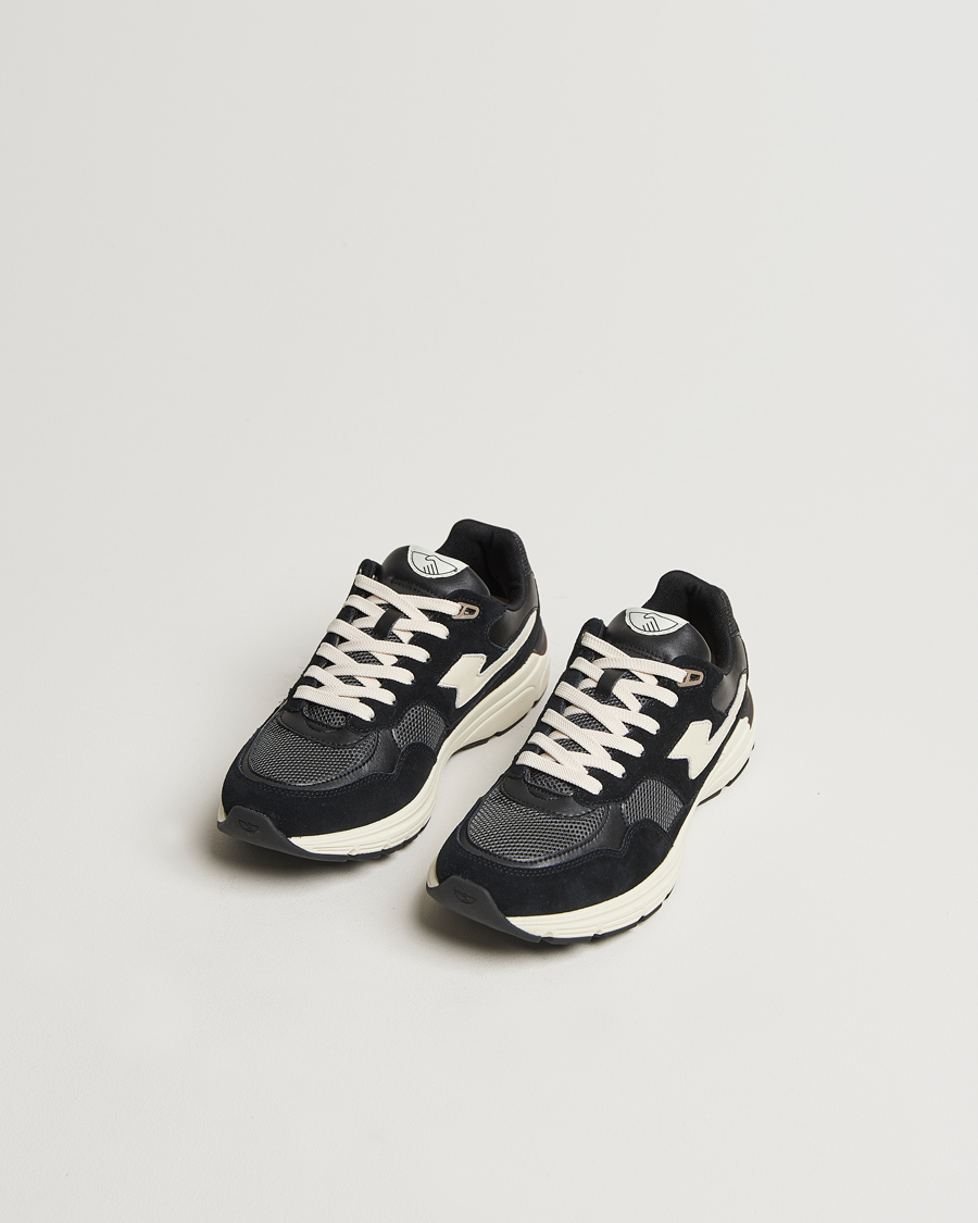 Homme |  | Stepney Workers Club | Amiel S-Strike Suede Sneaker Black