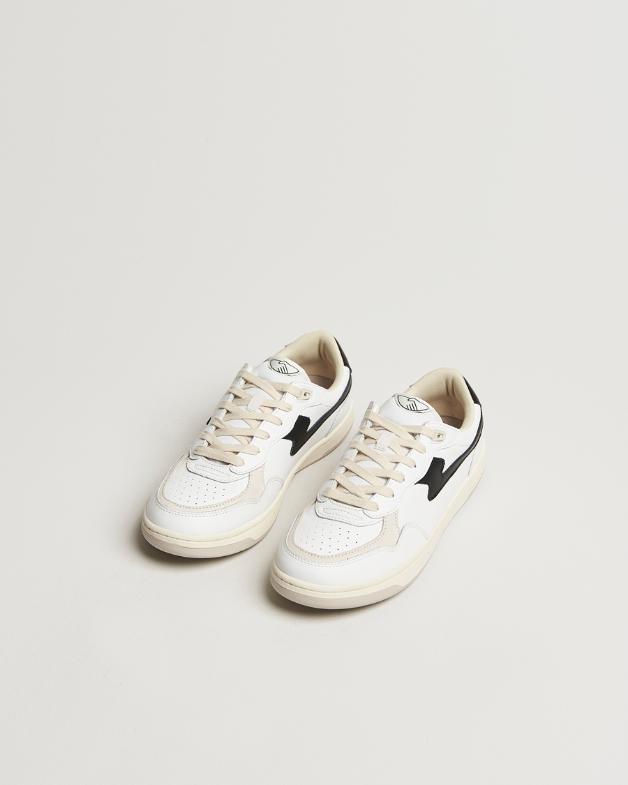 Homme |  | Stepney Workers Club | Pro Cup 01 S-Strike Leather Sneaker White Black