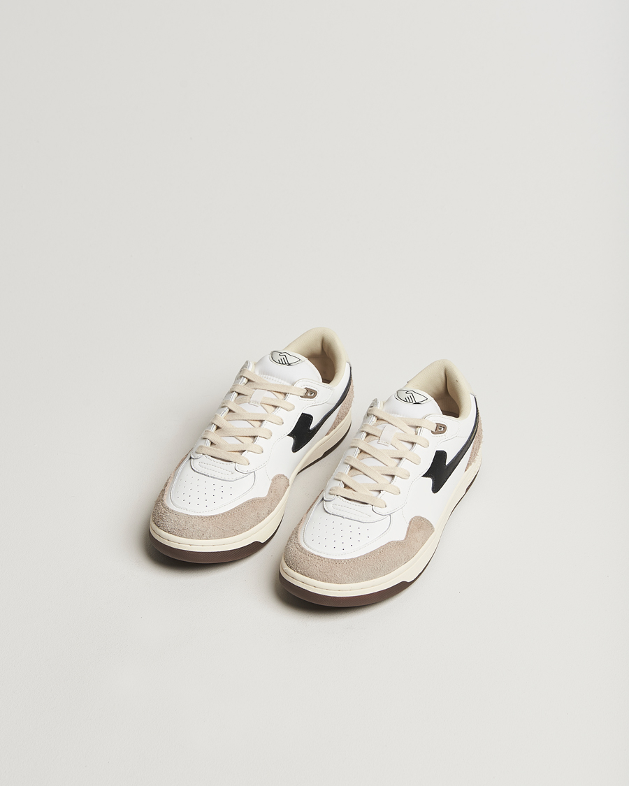 Homme |  | Stepney Workers Club | Pro Cup 01 S-Strike Leather/Suede Sneaker Winter White