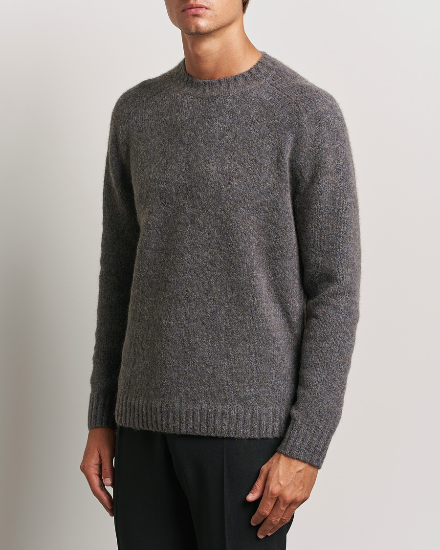 Homme |  | Tiger of Sweden | Adryan Yak/Alpaca Knitted Sweater Movie Grey